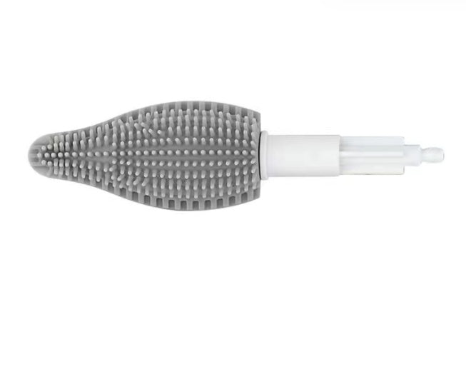 automatic electric cleaning brush designed for efficient surface cleaning with customizable brush head.