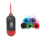 Pet Trash Bag Dog Poop Bags For Waste Refuse Cleanup in various colors with a holding dispenser.