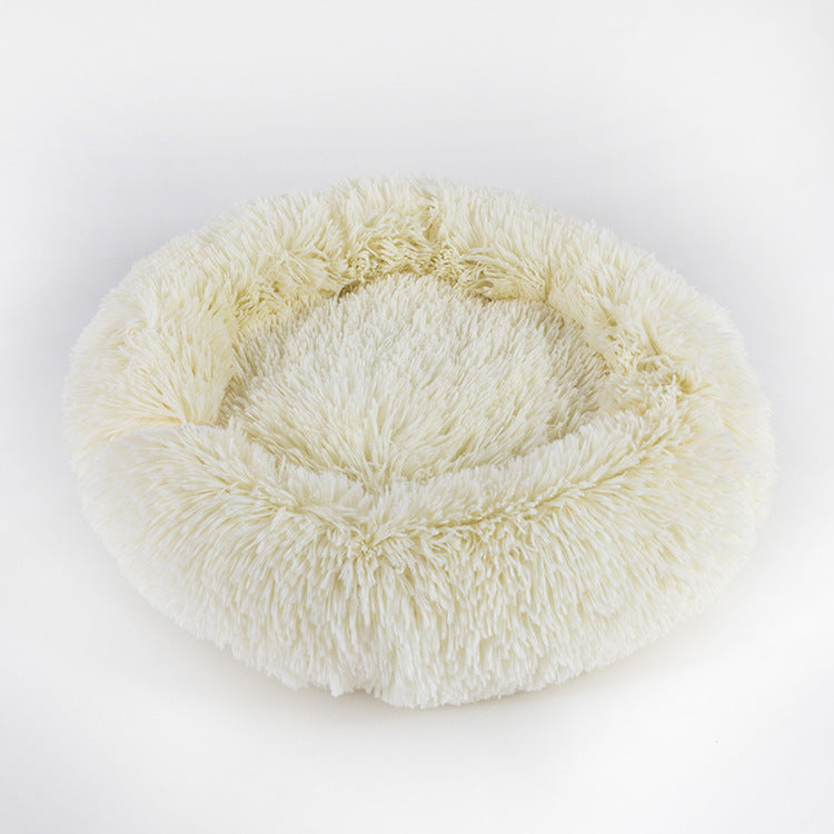 Calming Pet Bed for Dogs & Cats | Plush Sleep Bed