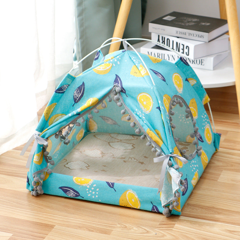 Cat Tent Bed | Cozy Enclosed Cat House