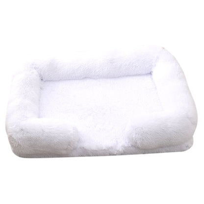 Plush Round Pet Bed for Dogs & Cats | Love My One Pet