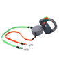 Retractable Dual Pet Leash for Two Dogs
