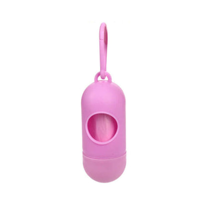 Pet Trash Bag Dog Poop Bags For Waste Refuse Cleanup in pink, designed for easy waste removal.