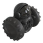 Interactive slow feeder dog toy designed for fun feeding, featuring an intelligent robot tumbler and balance system.