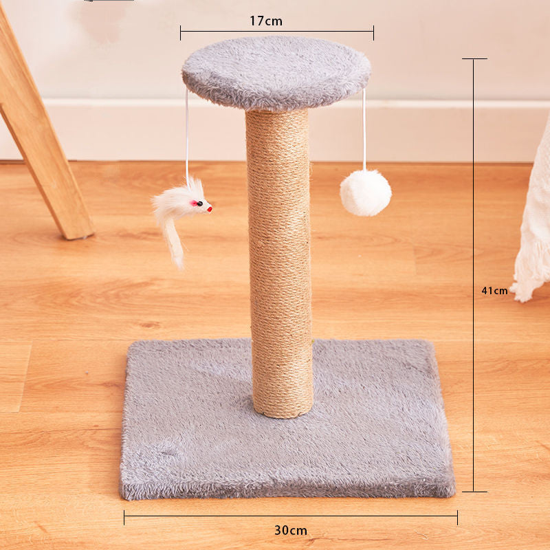Durable Sisal Cat Scratcher: Essential Cat Toy and Supplies