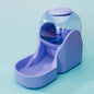 Automatic pet water fountain for pets, featuring a large capacity in a stylish purple design.