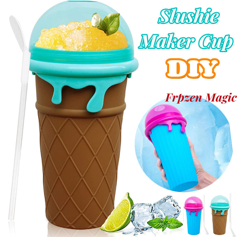 Large Capacity Slushy Cup: Quick Icy Treats for Summer