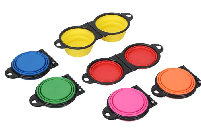 5600a38e4a2a12d8ee1ce9564c28032fCollapsible Silicone Dog Bowl for Travel & Outdoor Use