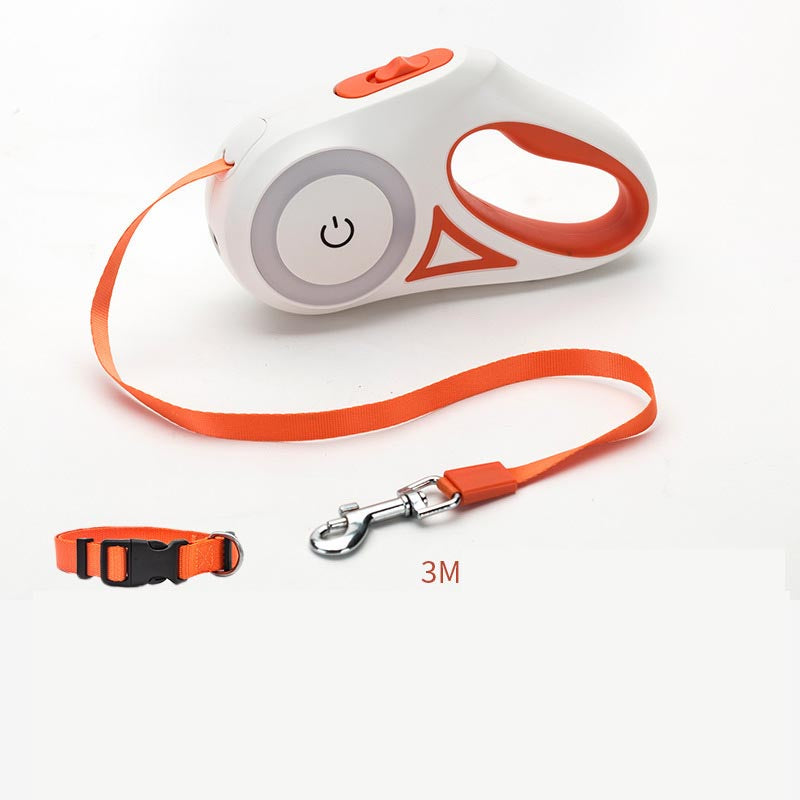 a5727b84e32bb44ca34d9b100709e752Retractable Dog Leash with Spotlight & Collar
