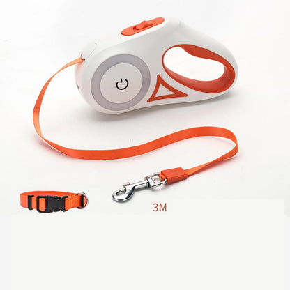 a5727b84e32bb44ca34d9b100709e752Retractable Dog Leash with Spotlight & Collar