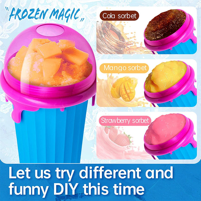 Large Capacity Slushy Cup: Quick Icy Treats for Summer