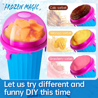 Large Capacity Slushy Cup: Quick Icy Treats for Summer