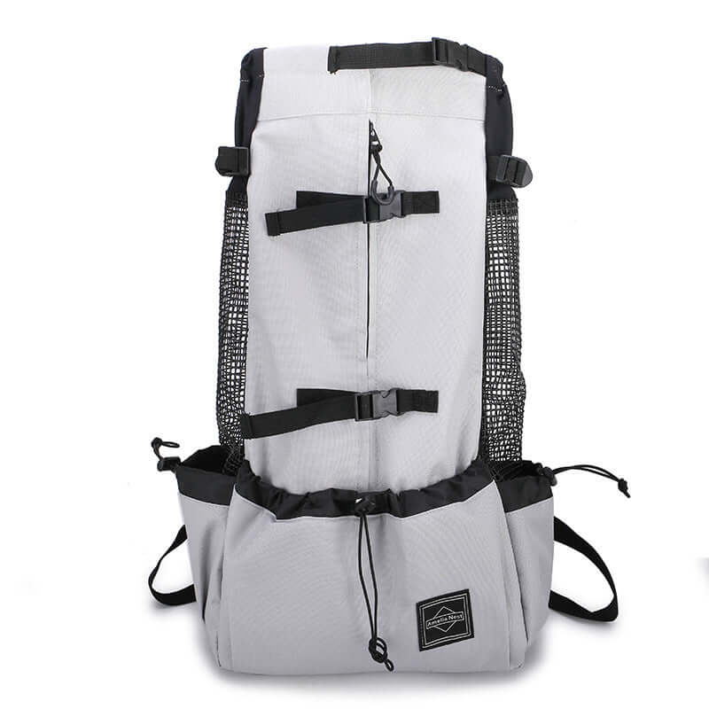 Dog Carrier Backpack for small dogs and cats, lightweight and durable design for safe transportation.