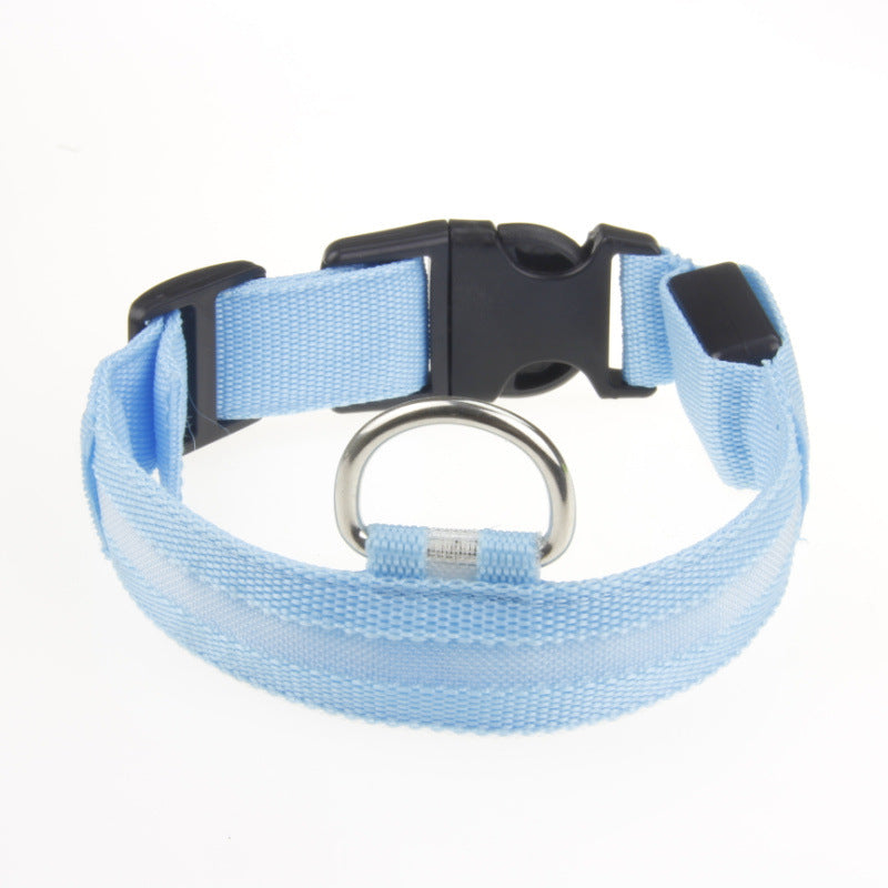 7bb6e209b58bb11a9c78b76dd27eb1dbLED Luminous Pet Dog Collar for Night Walking