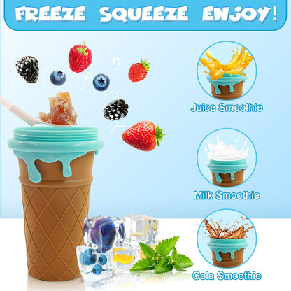 Large Capacity Slushy Cup: Quick Icy Treats for Summer