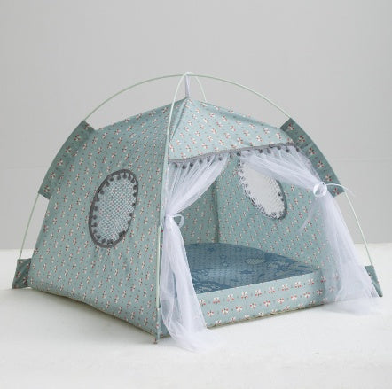 Cat Tent Bed | Cozy Enclosed Cat House
