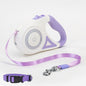 Retractable Dog Leash with Spotlight & Collar
