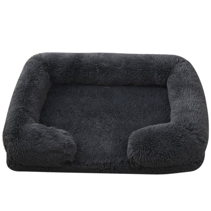 Plush Round Pet Bed for Dogs & Cats | Love My One Pet