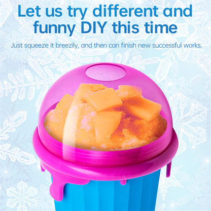 Large Capacity Slushy Cup: Quick Icy Treats for Summer
