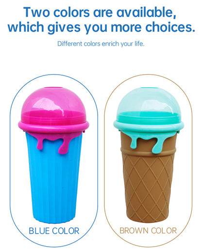 Large Capacity Slushy Cup: Quick Icy Treats for Summer