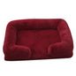 Plush Round Pet Bed for Dogs & Cats | Love My One Pet