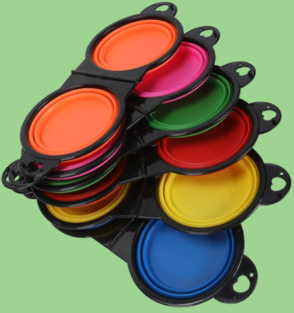 bf07566e7ee9deff5701cad342824aecCollapsible Silicone Dog Bowl for Travel & Outdoor Use