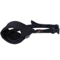Adjustable dog muzzle in black, designed for comfort and safety for large Labrador dogs.